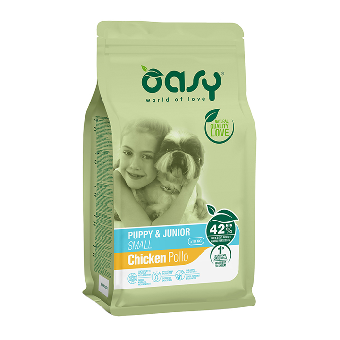 OASY XIRA TROFI SKuLOu PUPPY JUNIOR SMALL/MINI CHICKEN 1kg